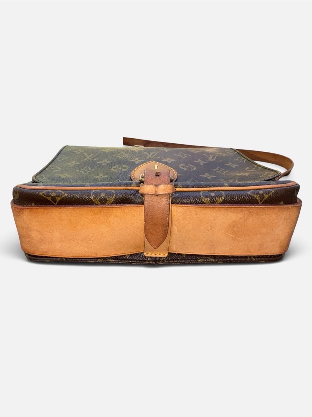 Louis Vuitton Vintage Monogram Cartouchiere GM Crossbody Bag SL881 🇫🇷 - Picture 8 of 16
